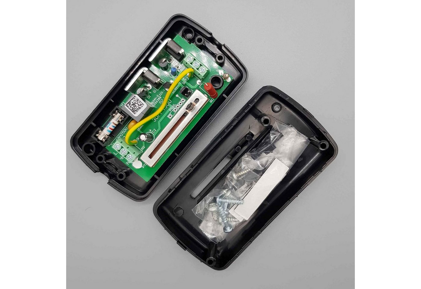 Relco S.r.l. Drehdimmer RS7101/LED (Einzelprodukt, 1-St., Bodenschiebeschalter inkl. Montageschrauben), Bodendimmer, Schiebeschalter, Bodenschiebeschalter