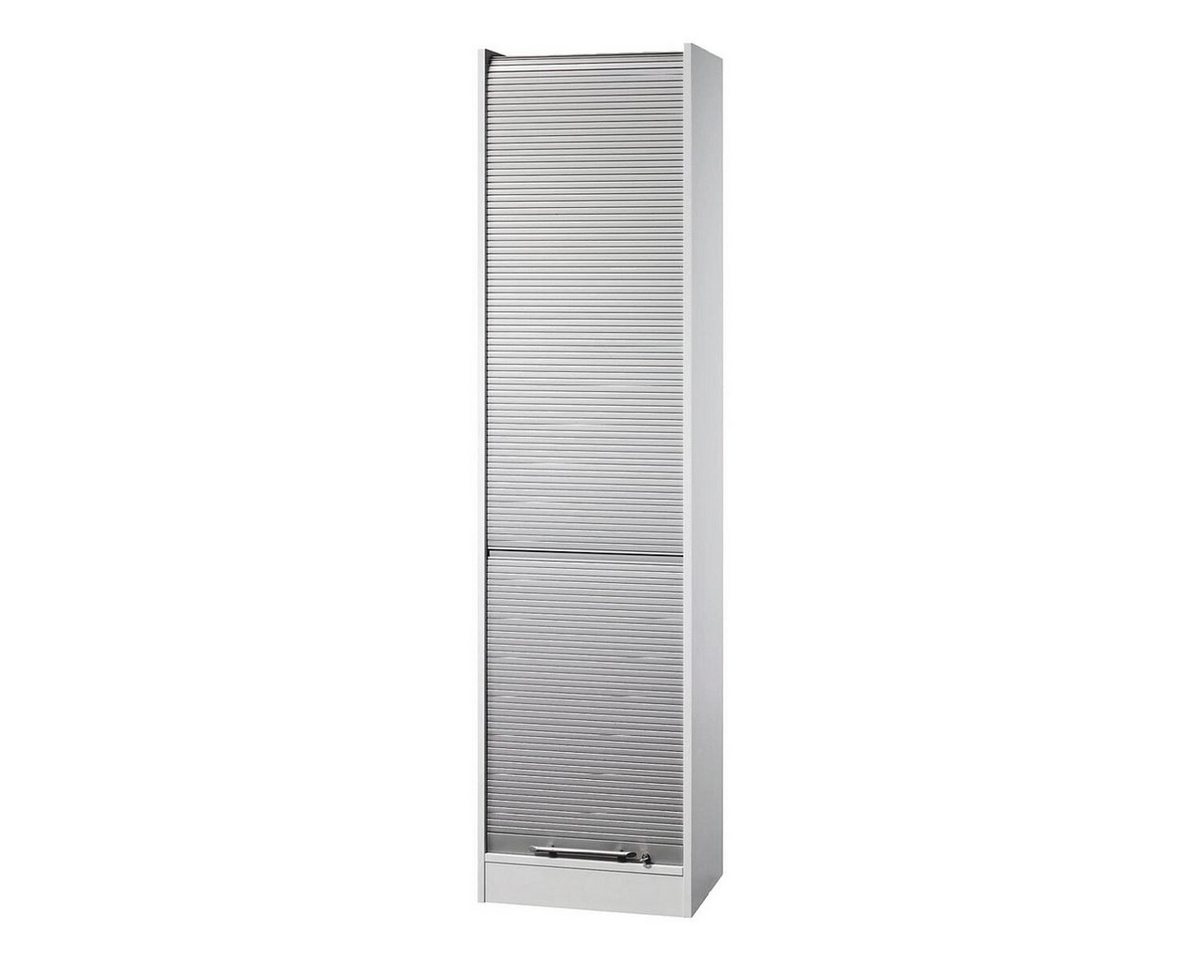 HAMMERBACHER Rollladenschrank Q-Line Relinggriff aus Kunststoff
