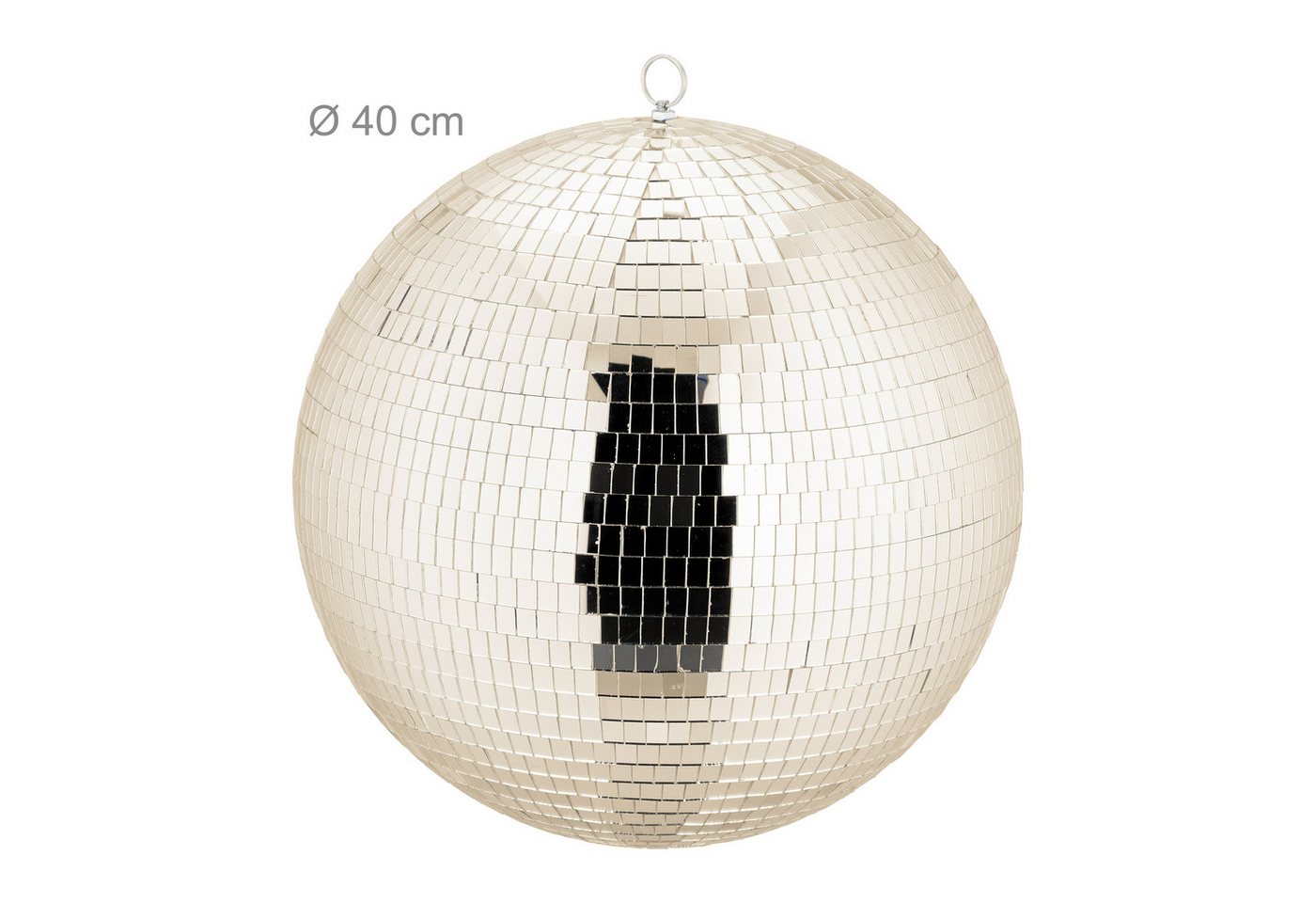 relaxdays Discolicht Discokugel Ø 40 cm, Erzeugt funkelnde Lichtspiele, Keine Leuchtmittel enthalten Bild 5
