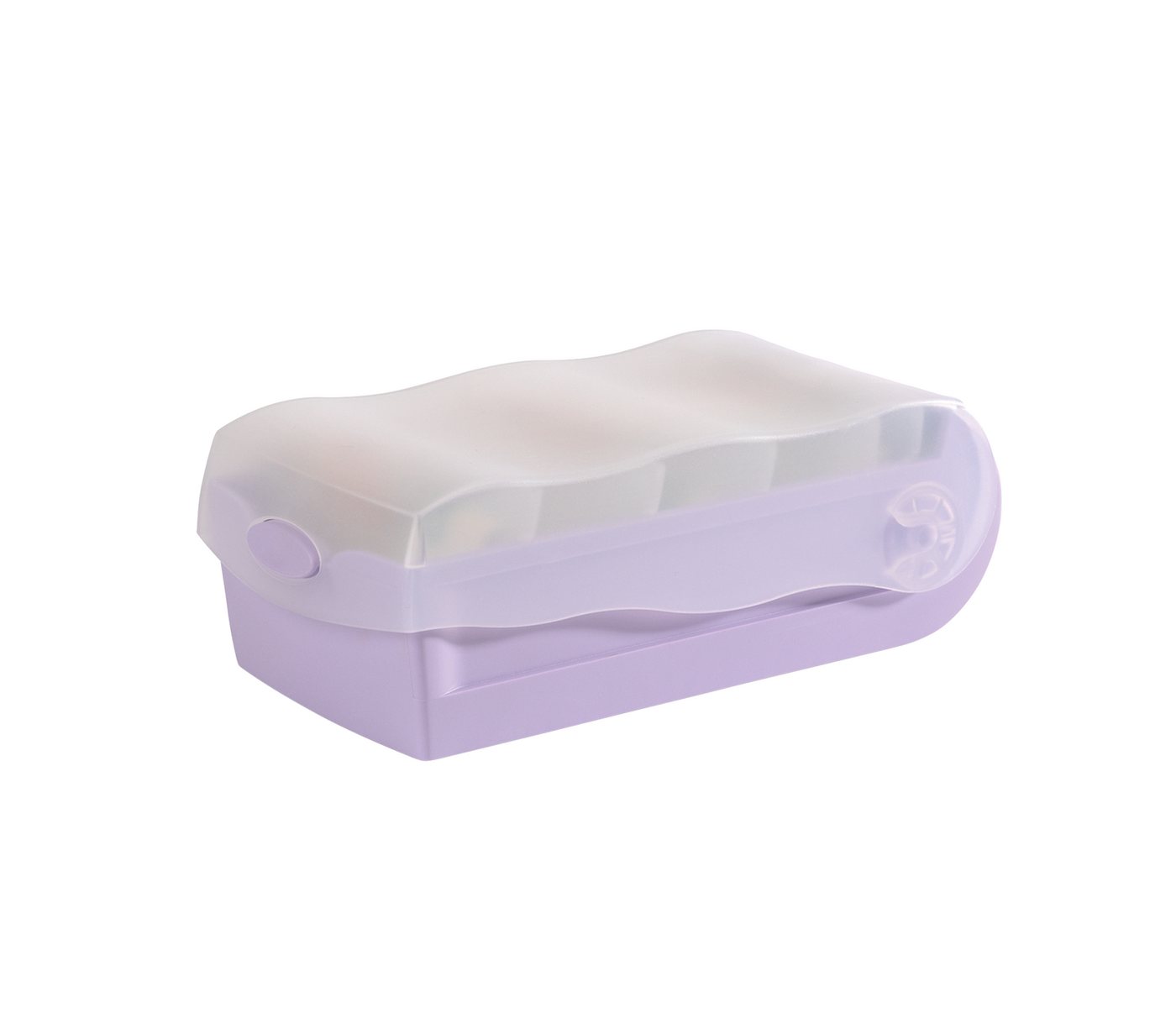 HAN Karteikasten 998-887D Karteibox CROCO DIN A8 quer - pastelllilla Bild 3