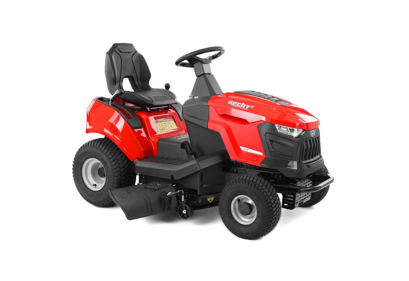 Hecht Rasentraktor 5115 Aufsitzmäher Seitenauswurf Benzin 12,5 PS CVT-Getriebe, 98 cm Schnittbreite, 452 ccm, Elektrostart, Anhängerkupplung, LED-Beleuchtung Bild 4