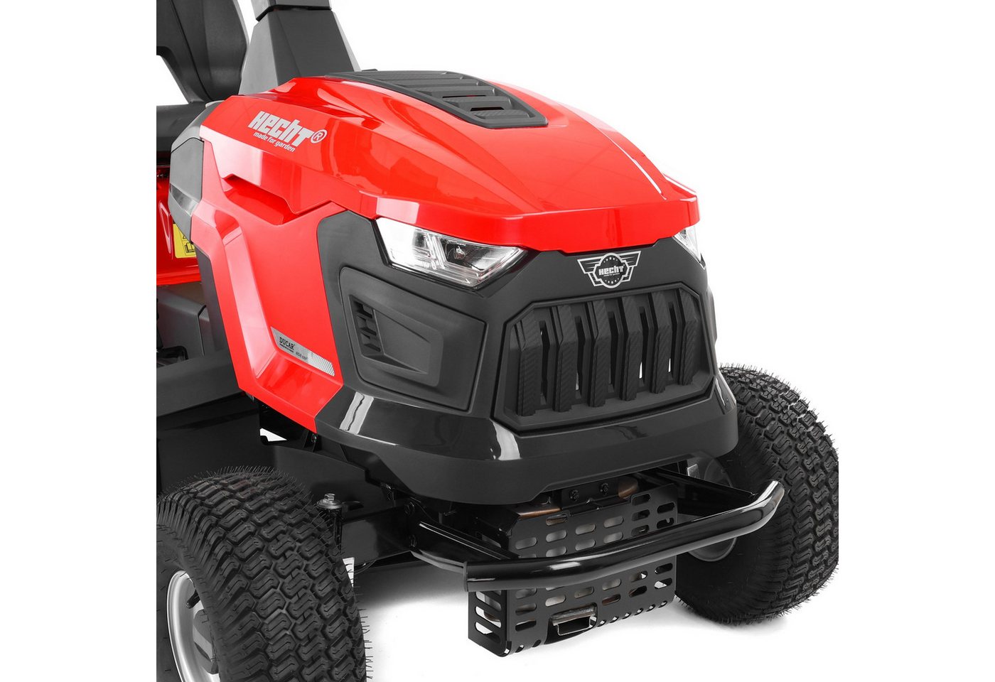 Hecht Rasentraktor 5115 Aufsitzmäher Seitenauswurf Benzin 12,5 PS CVT-Getriebe, 98 cm Schnittbreite, 452 ccm, Elektrostart, Anhängerkupplung, LED-Beleuchtung Bild 5