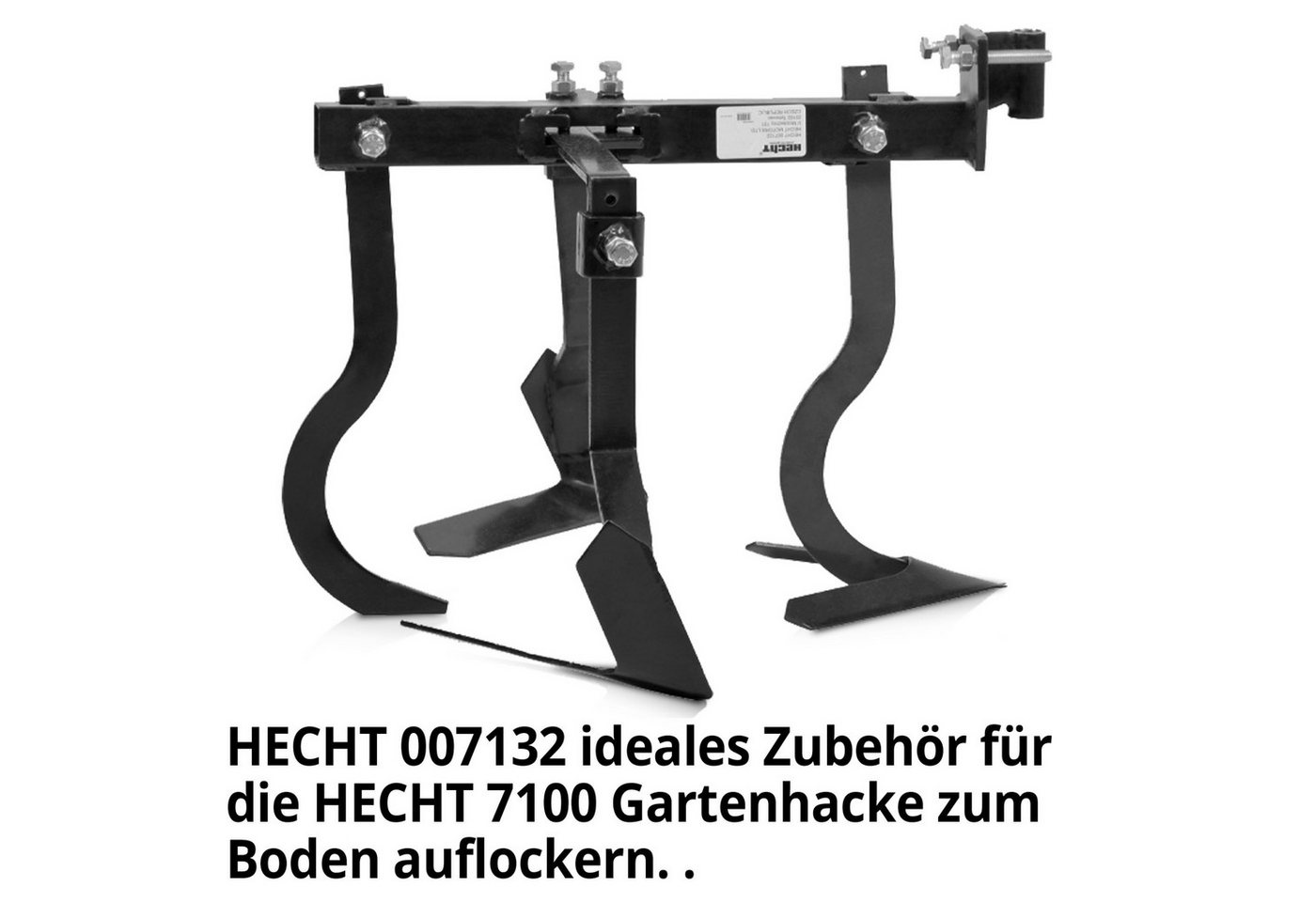 Hecht Grubber 007132 Egge Motorhacke 7100 Bodenlockerung Anbaugerät, 56 cm Arbeitsbreite, 1 St., Bodenbelüftung Gartenpflege Reihenpflege Bild 2