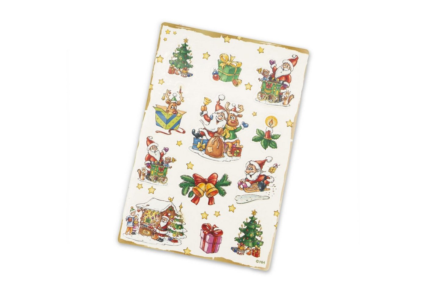itenga Sticker itenga Weihnachtssticker Freiform 4 Bögen - Motiv 1 Bild 3