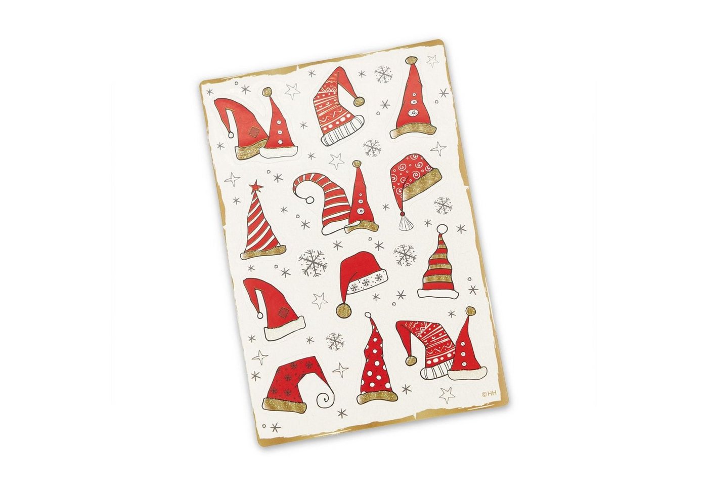 itenga Sticker itenga Weihnachtssticker Freiform 4 Bögen - Motiv 1 Bild 4