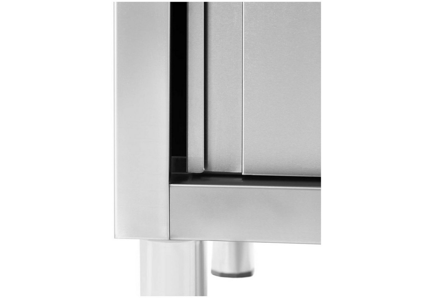 Royal Catering Spülenschrank 140 x 60 cm Spülenunterschrank Becken links 50 x 40 x 24 cm Aufkantung Bild 3