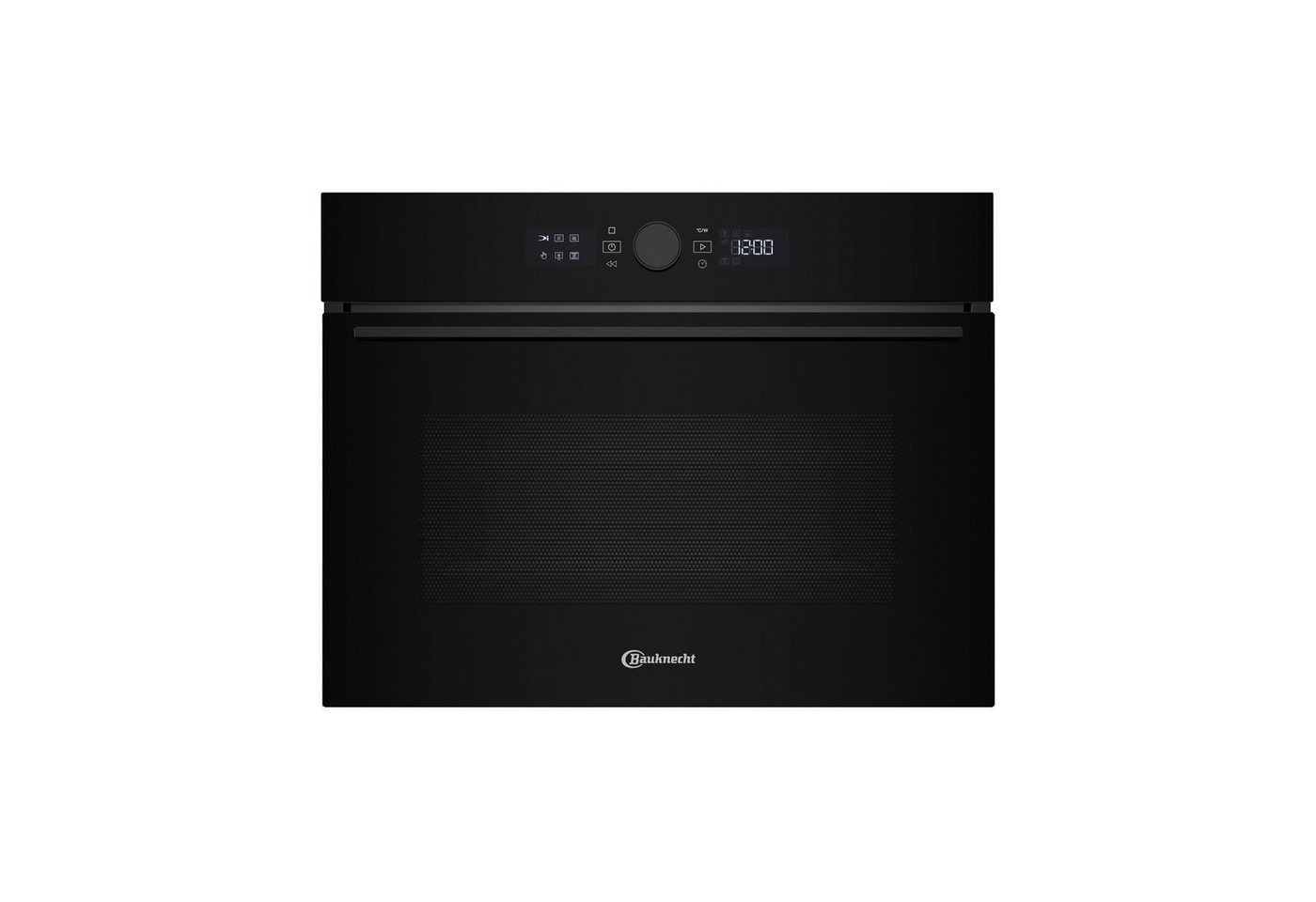 BAUKNECHT Backofen mit Mikrowelle BCW56HMSK, Hydrolyse, SoftClose-Tür, Dynamic Steam, Schnellstart, Brot-Auftaufunktion