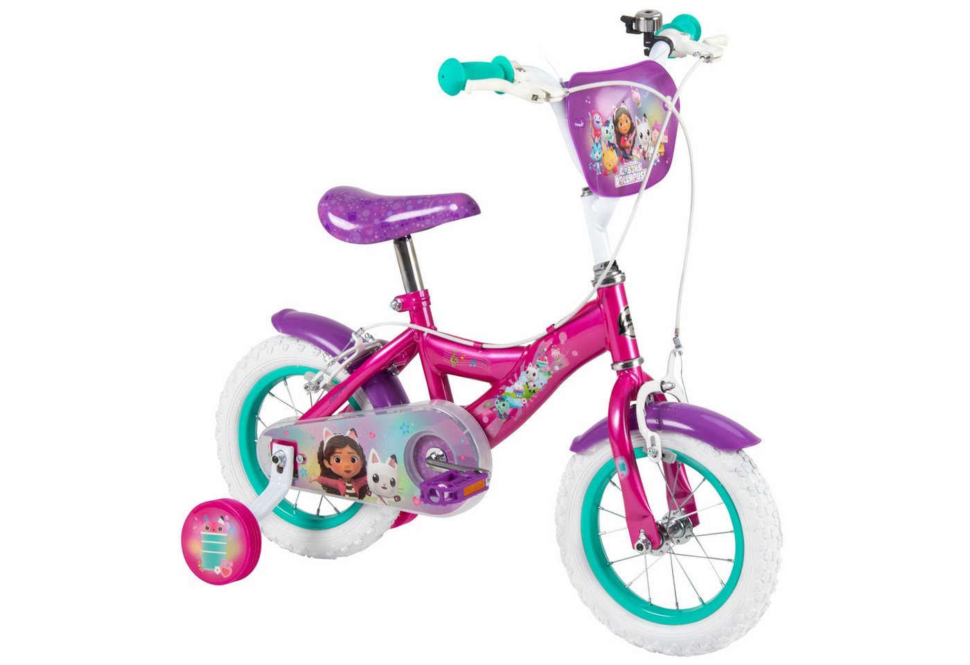 Huffy Kinderfahrrad Gabby's Dollhouse 12-Zoll-Kinderfahrrad von Huffy