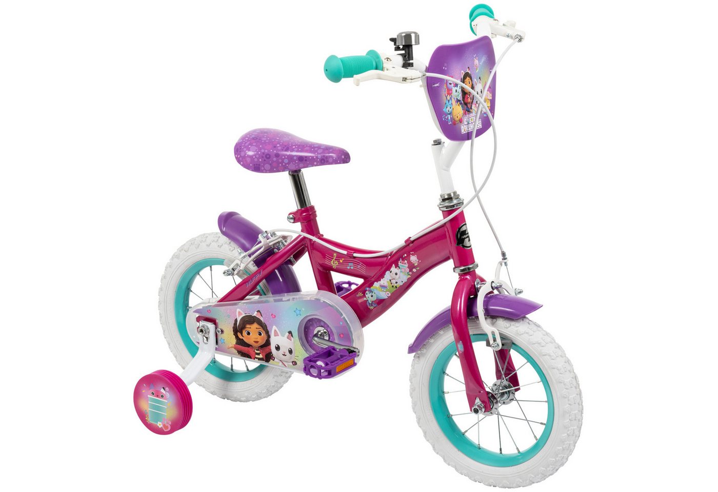 Huffy Kinderfahrrad Gabby's Dollhouse 12-Zoll-Kinderfahrrad von Huffy Bild 2