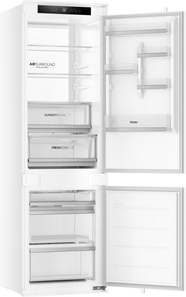 Haier Einbaukühlgefrierkombination HBQ7518AT, 177,2 cm hoch, 54 cm breit, Energieeffizienzklasse A & Top-Ausstattung