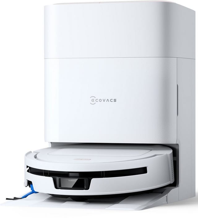 ECOVACS Nass-Trocken-Saugroboter DEEBOT T90 MAX PRO, 60 W, mit Beutel, 40.000 Pa + 16,45L/s Luftstrom, Wischwalze, All-in-One Station