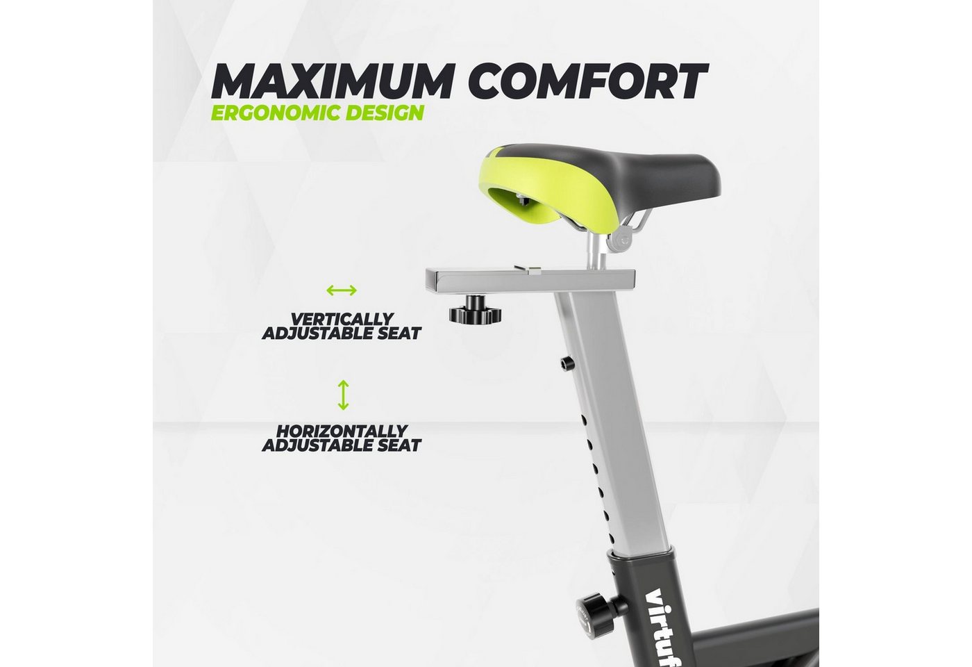 VirtuFit Speedbike VirtuFit RS100 Indoor Cycle mit magnetischem Widerstand Bild 4