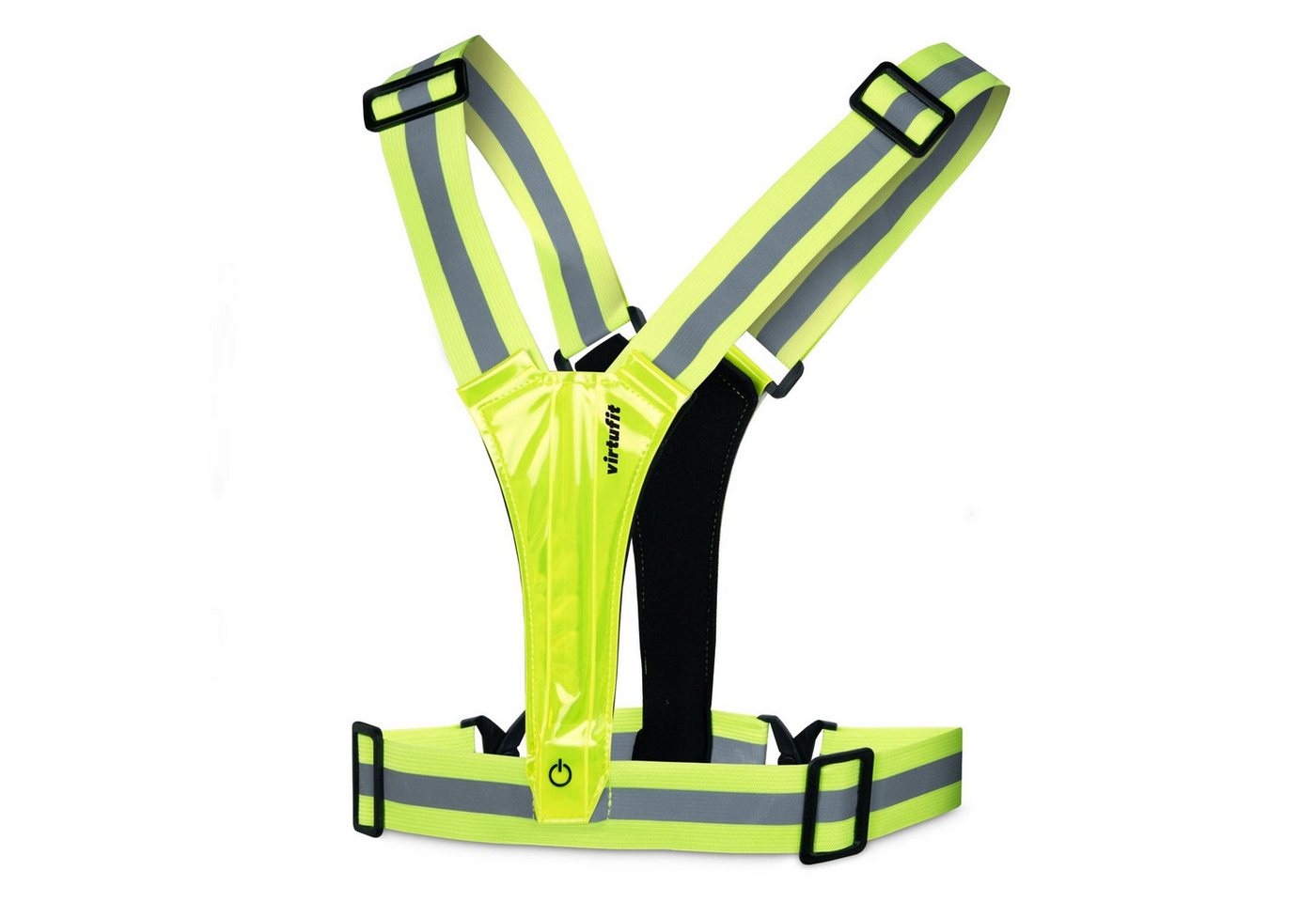 VirtuFit Reflektorband VirtuFit Reflektierende LED-Sicherheitsweste