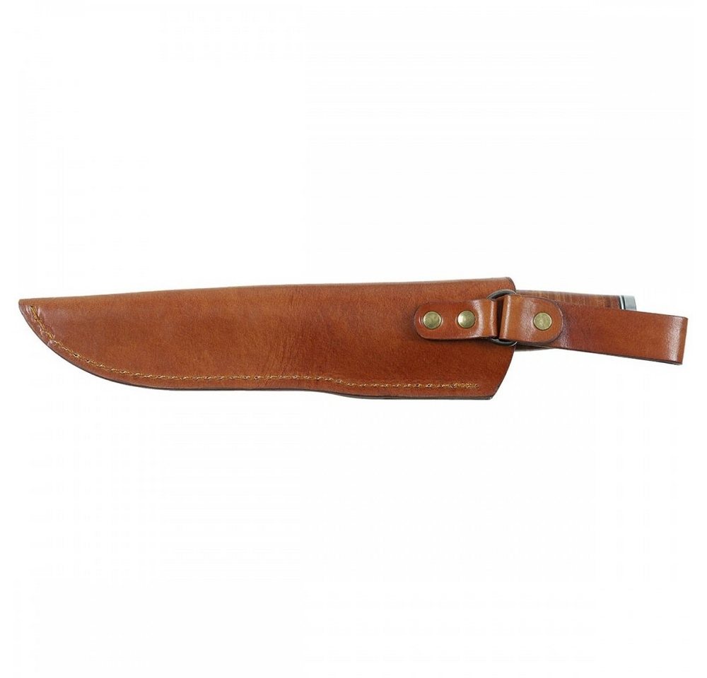 FoxOutdoor Taschenmesser Fahrtenmesser, Ranger 16, Ledergriff, Scheide, 16 cm Klingenlänge Bild 2