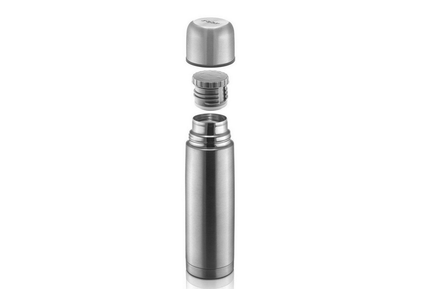 Reer Isolierflasche Silber