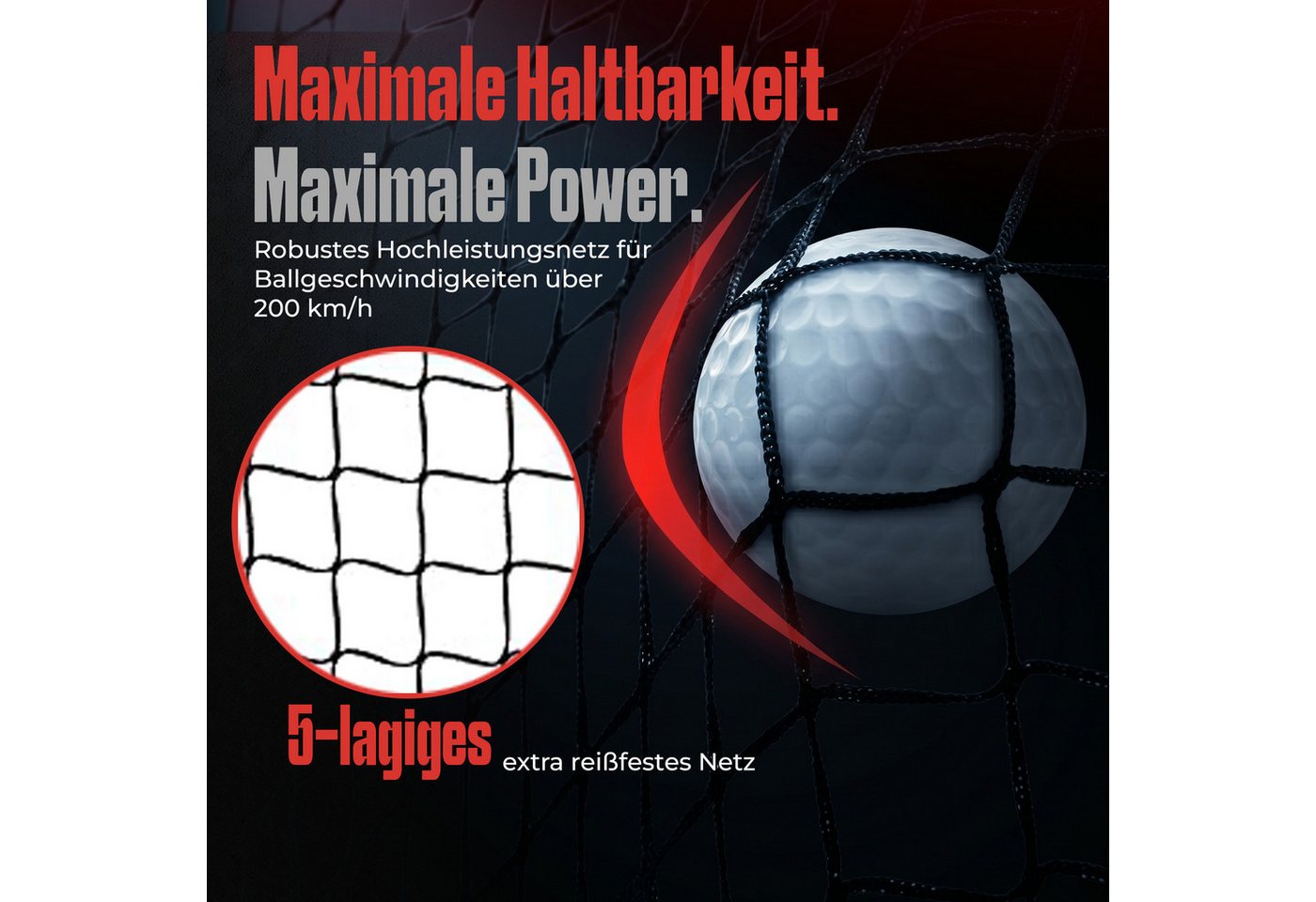 GainPlay Golfnetz GainPlay Golf Abschlagsnetz für Driving Range Training Zuhause