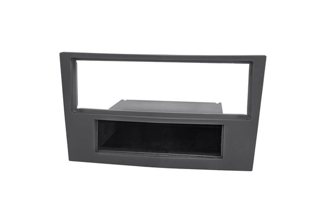 tomzz Audio Radioblende passt für Opel Corsa D Astra H Zafira B charcoal schwarz Autoradio