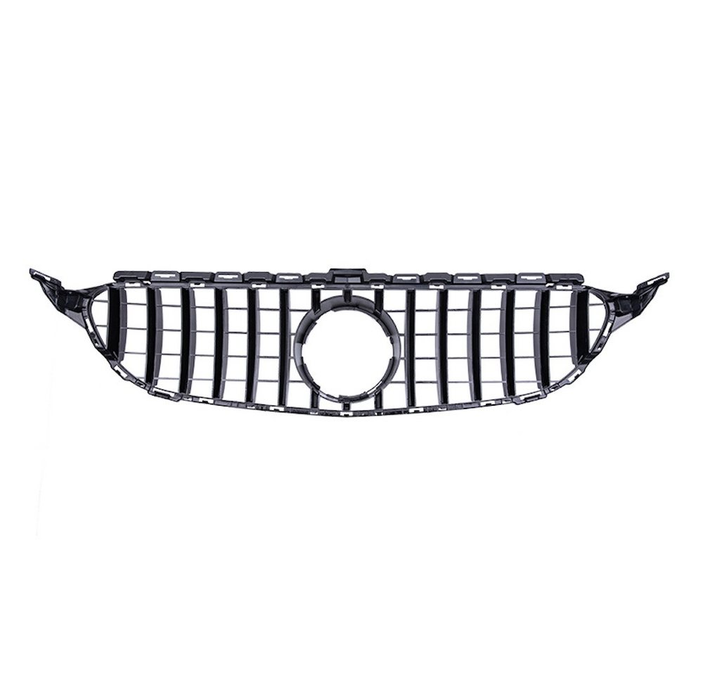 LLCTOOLS Kfz-Schmutzfänger Kühlergrill Schwarz Glanz passend für C Klasse W205 Panamericana, Front Bild 4