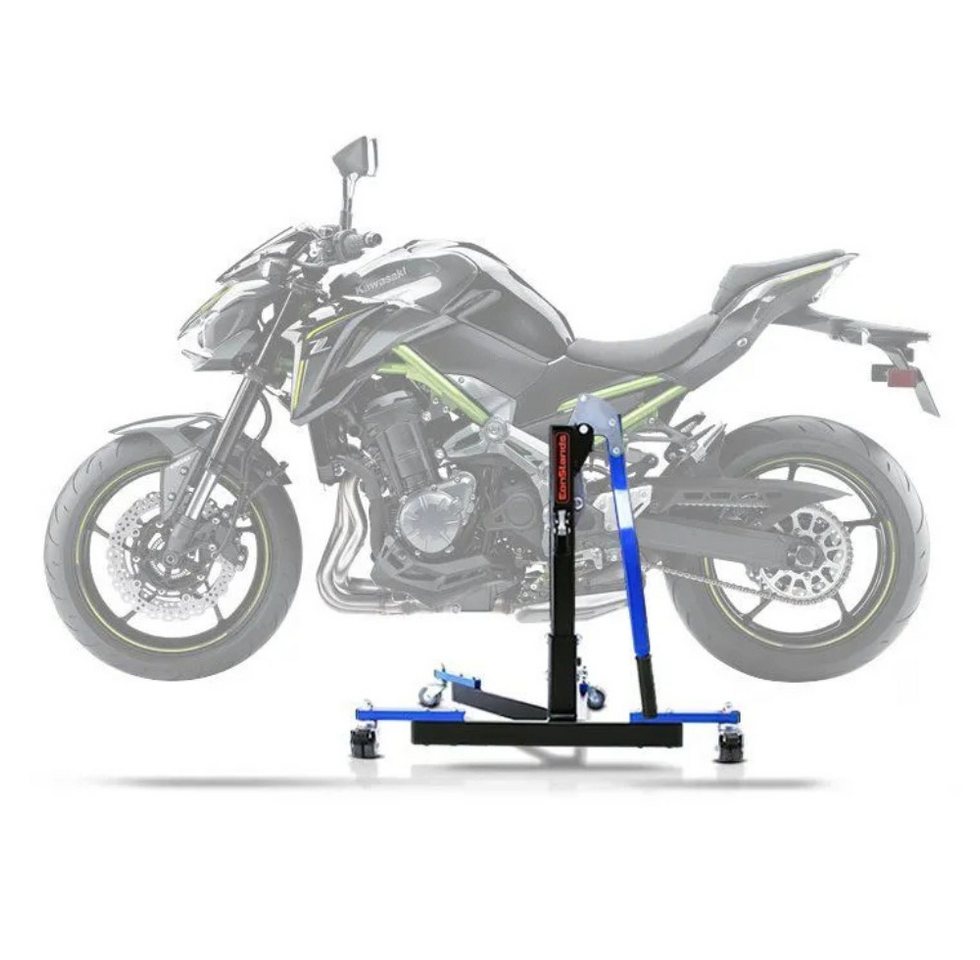 ConStands Motorradheber CS Power Evo-Zentralständer für Kawasaki Z 900 17-25 Blau Bild 3
