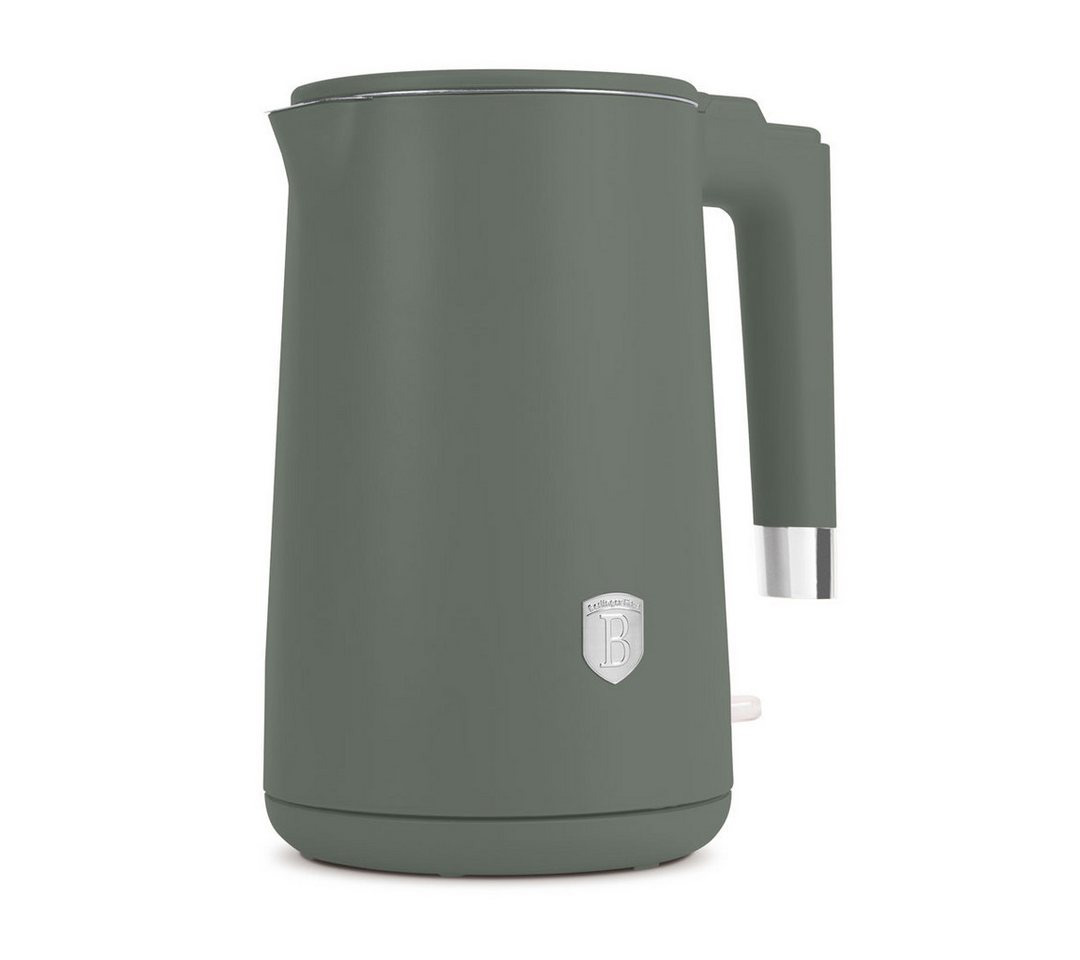 BerlingerHaus Wasserkocher Mattgrün, 1.7 l, 1800 W, Schnellheizfunktion Bild 3