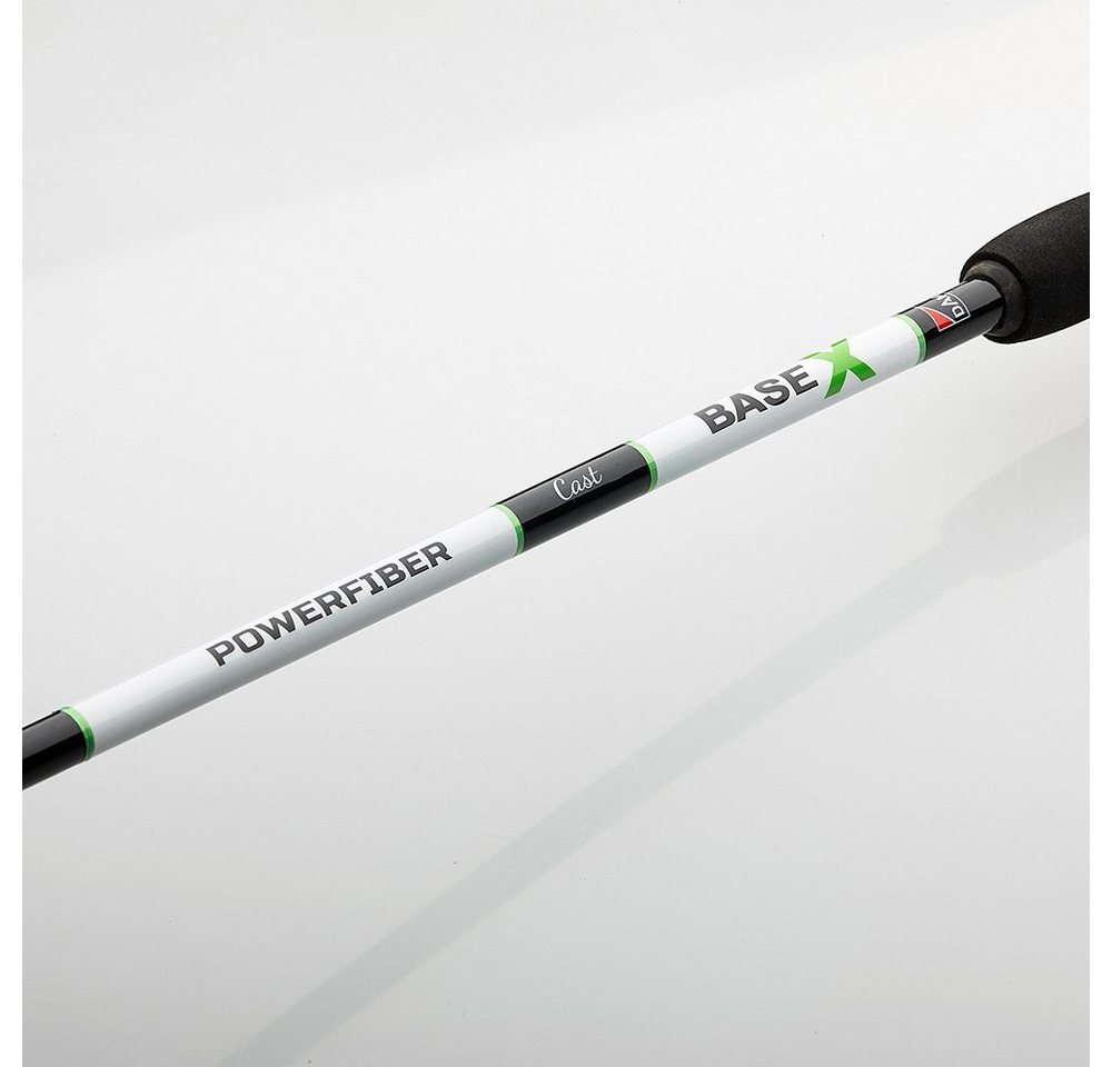 DAM Fishing Baitcasterrute SPAR SET BASE-X CAST Baitcastrute + Baitcastrolle OZOR BC LH 200, (Spar-Set, 2-tlg), Baitcastrute mit Rolle als Spar-Set