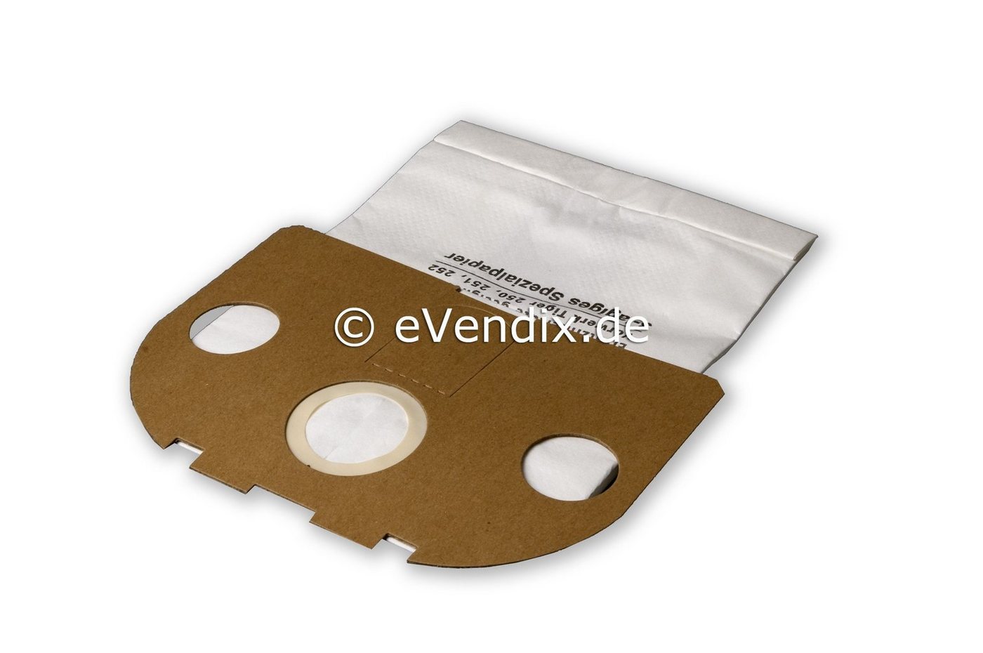 eVendix Staubsaugerbeutel passend für Vorwerk Tiger VT 250 - 252, passend für Vorwerk, 1 St., Vorwerk Tiger VT 250, 251, 252 Bild 5