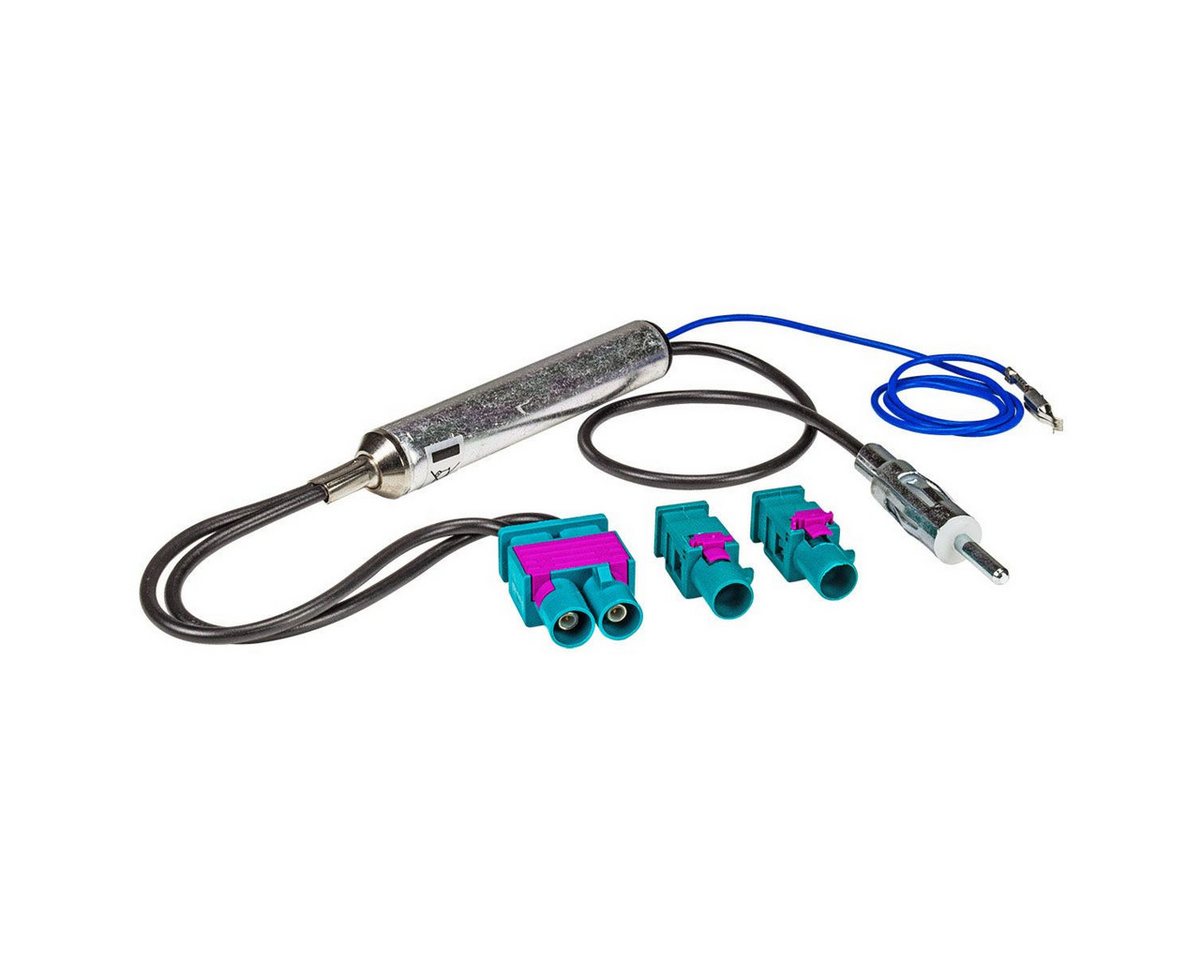 tomzz Audio Radio Anschluss Montage Set passt für VW Audi Seat Skoda Quadlock Dopp KFZ-Adapter