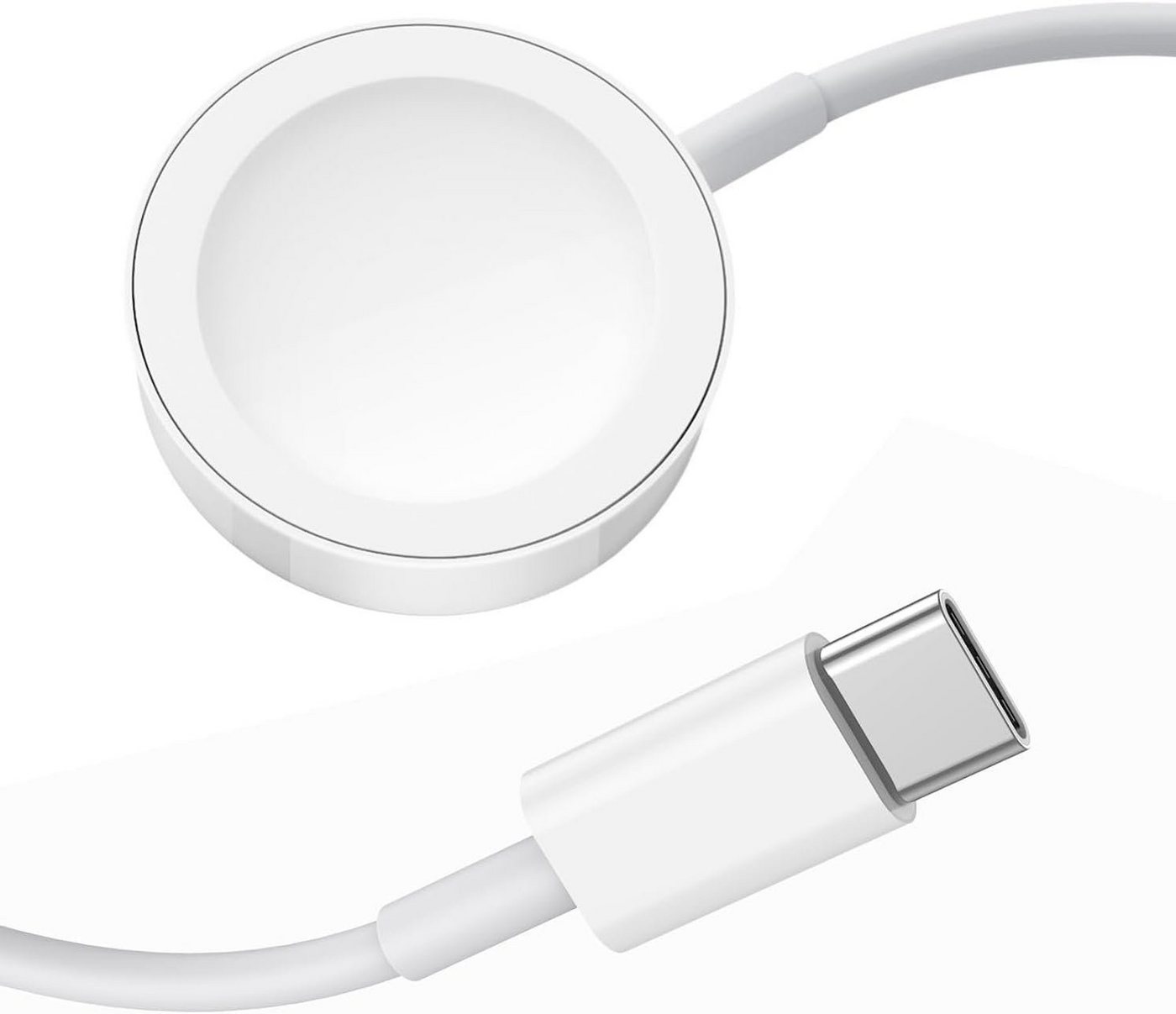 Widmann-Shop Ladestation für Apple Watch Ladekabel Ladegerät Magnetisch auf USB‑C Schnelllade-Gerät (Ladegerät für Apple Watch)
