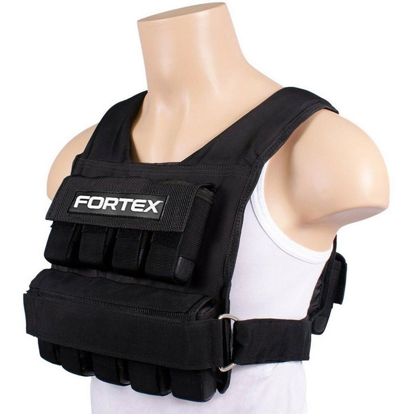 FORTEX Gewichtsweste 20 Kg Gewichtsweste schwarz Bild 5