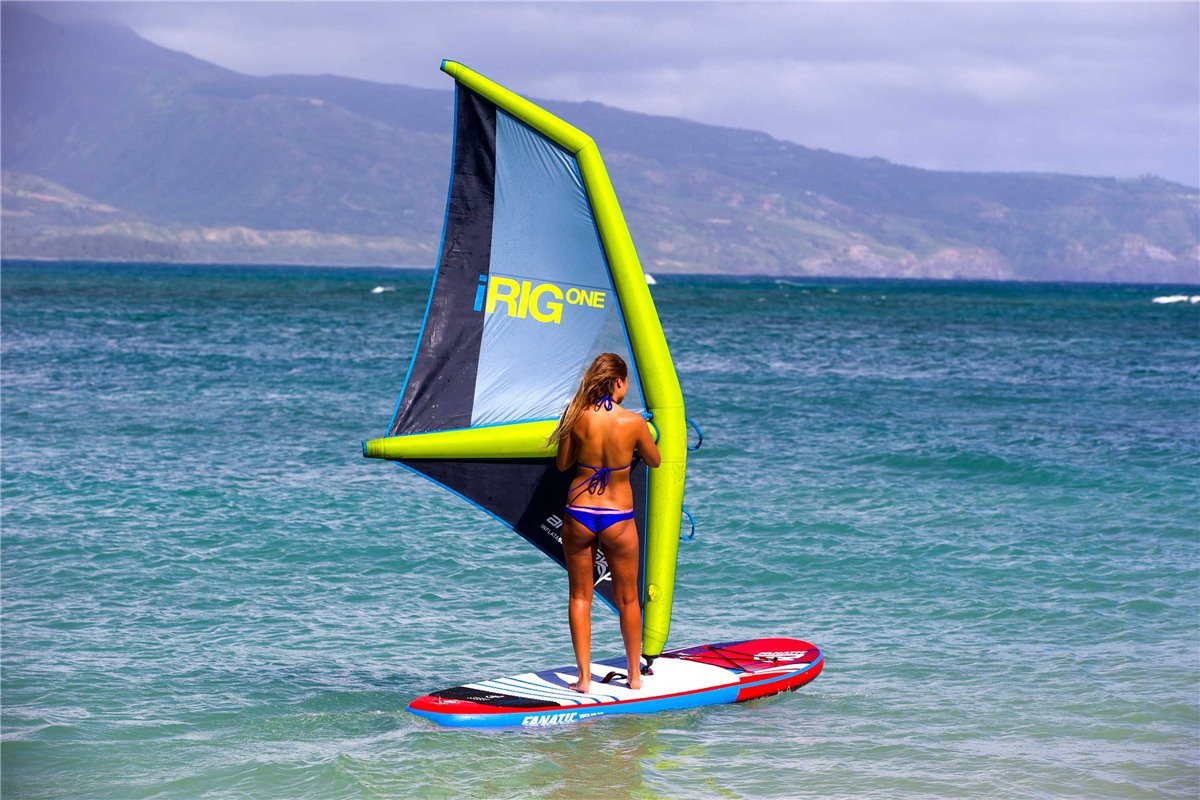 DuoTone SUP-Board Duotone iRIG One L aufblasbares Windsurfrigg Set Stand Up Paddle iSUP Bild 3
