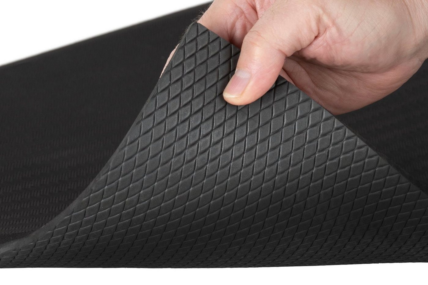 Pronomic Bodenmatte Anti-Ermüdungsmatte - Stehmatte für Arbeitsplatz - Arbeitsplatzmatte (AFM-5080, 1-St., ergonomische Arbeitsmatte), für gesundes & schmerzfreies Stehen Bild 3
