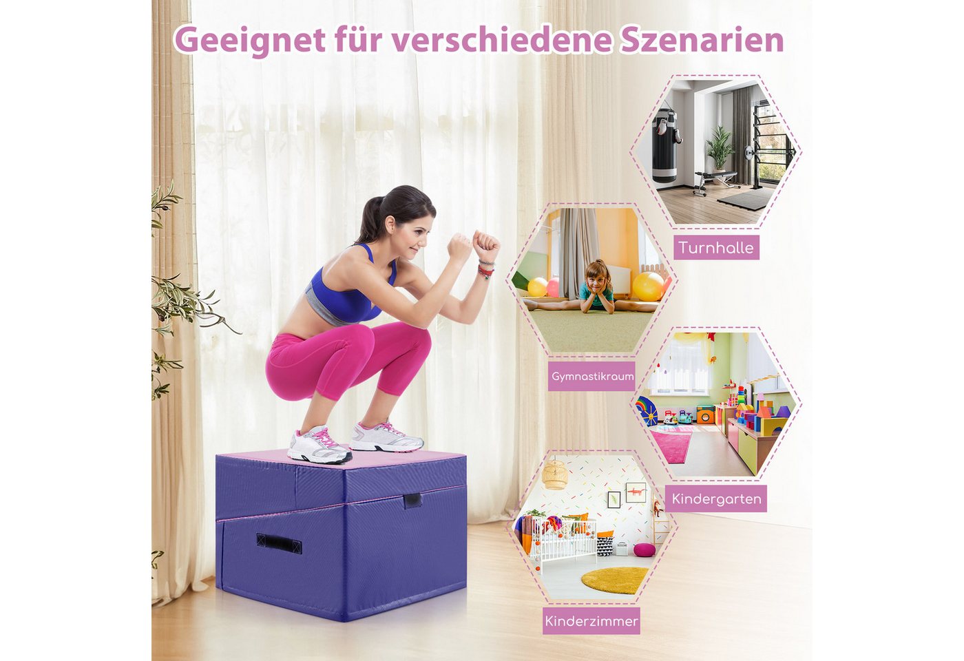 COSTWAY Gymnastikmatte