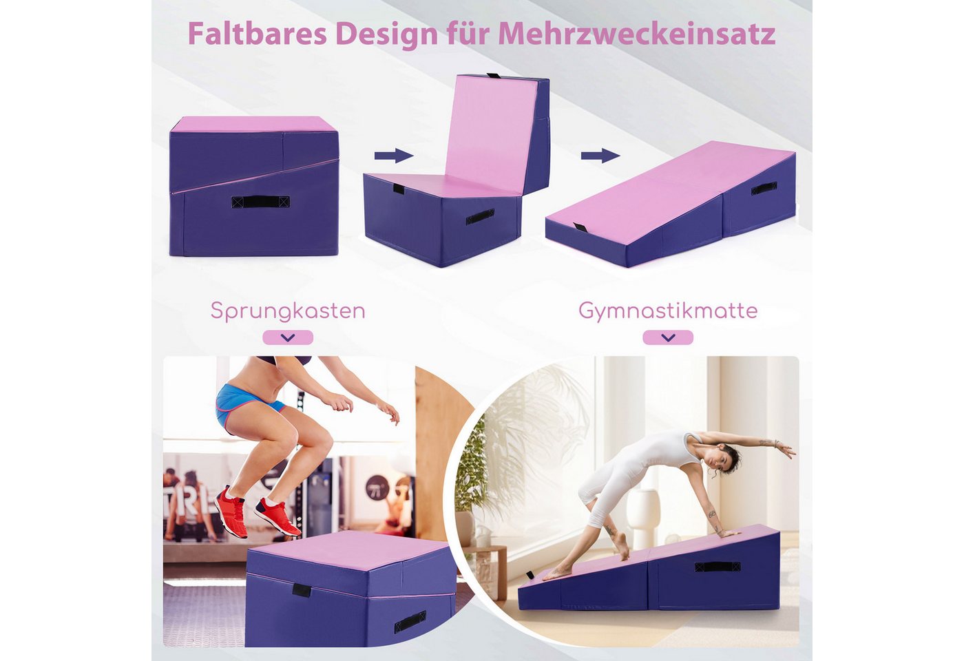 COSTWAY Gymnastikmatte Bild 3