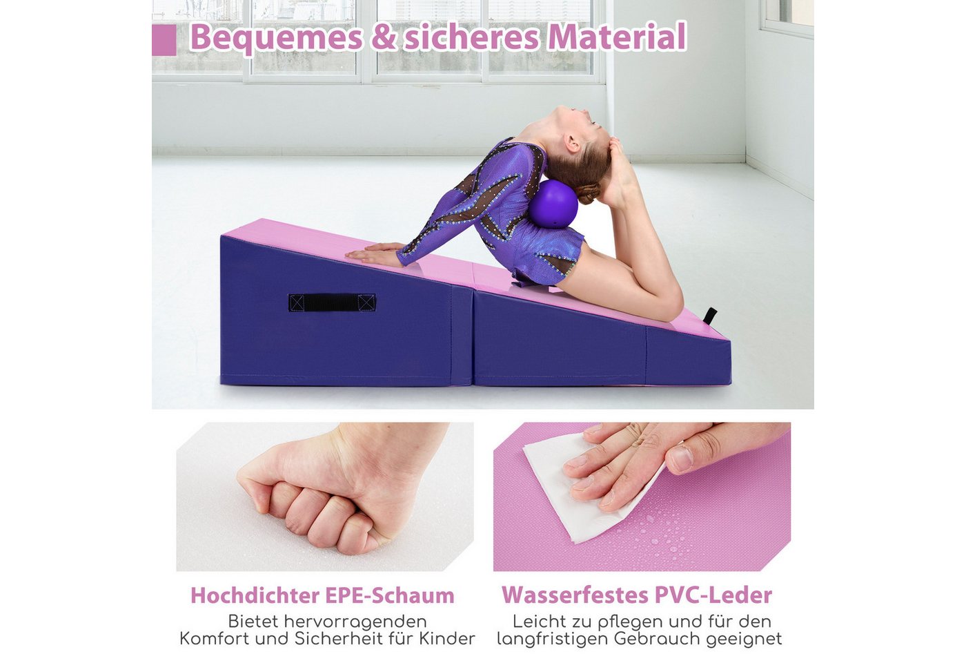 COSTWAY Gymnastikmatte Bild 4