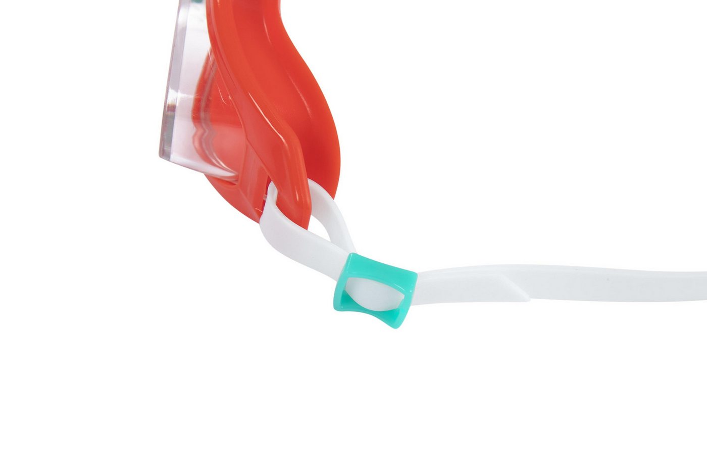 Bestway Schwimmbrille Aqua Burst Essential™ Schwimmbrille ab 7 Jahren, (Packung, Verstellbarer Nasenbügel + verstellbares Silikon-Kopfband), 100% latexfrei Bild 4