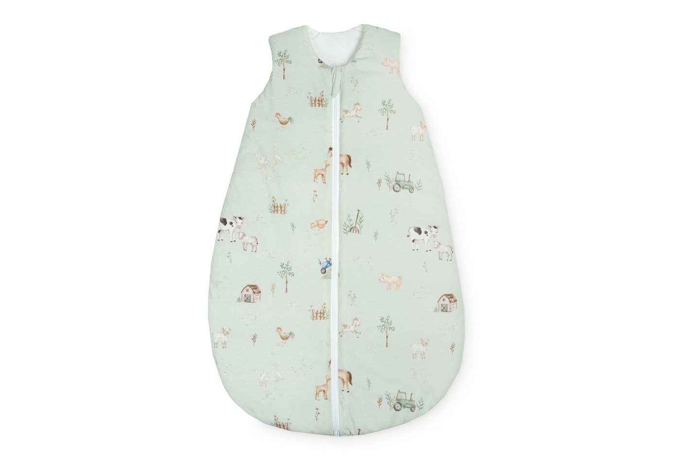Julius Zöllner Schlafsack Jersey, mit mittlerem Reißverschluss