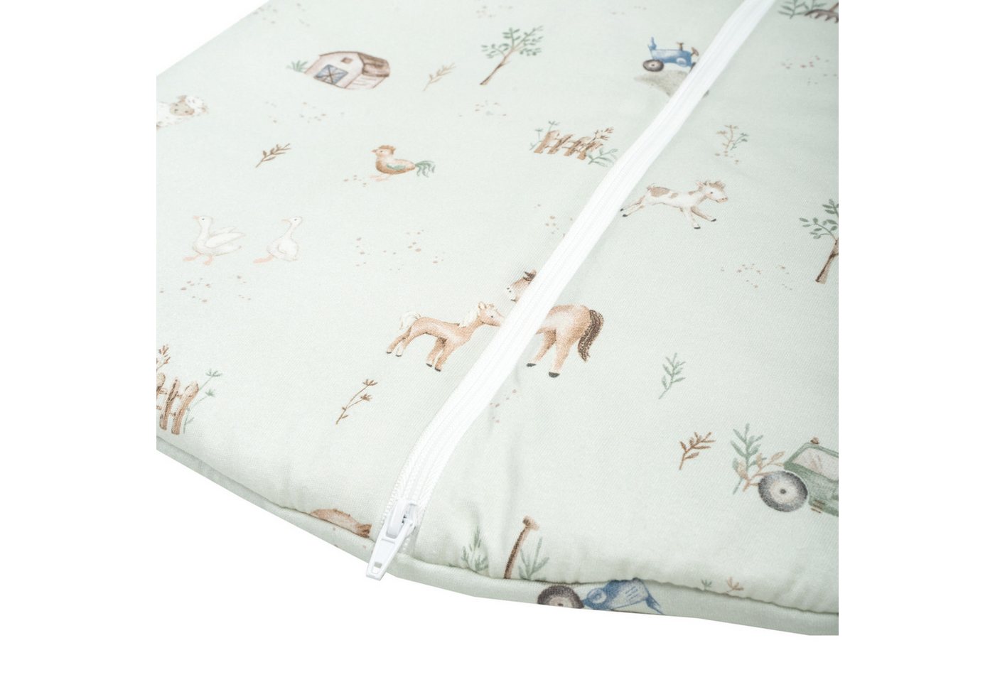 Julius Zöllner Schlafsack Jersey, mit mittlerem Reißverschluss Bild 3
