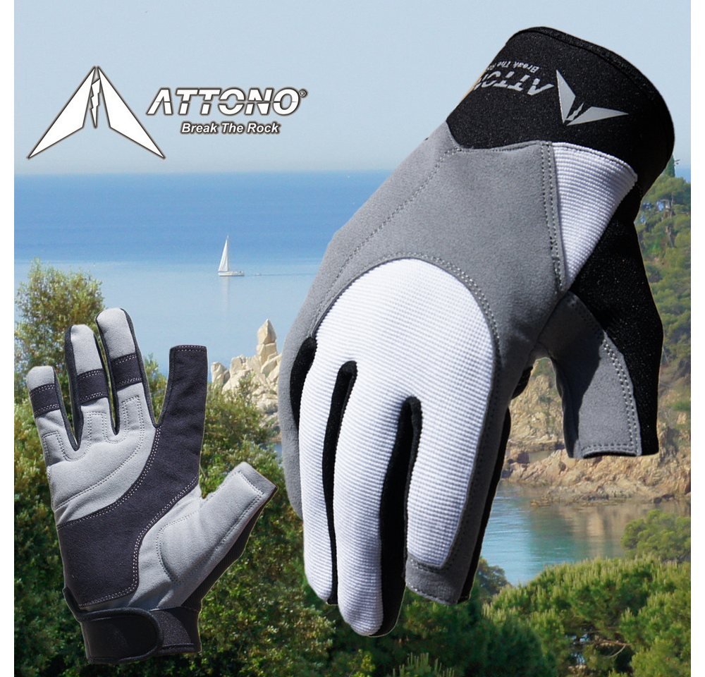 ATTONO Angelhandschuhe ATTONO Segelhandschuhe Regatta Wassersport Foto Outdoor Handschuhe Bild 2
