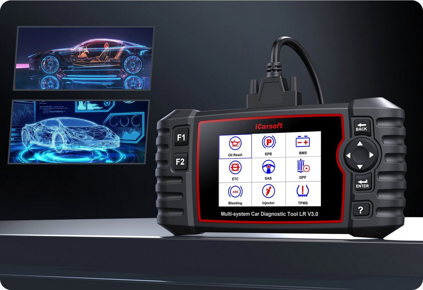 iCarsoft OBD2-Diagnosegerät iCarsoft OP V3.0 OBD Diagnosegerät für OPEL / VAUXHALL Bild 2