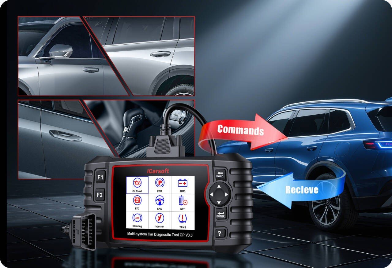 iCarsoft OBD2-Diagnosegerät iCarsoft OP V3.0 OBD Diagnosegerät für OPEL / VAUXHALL Bild 3