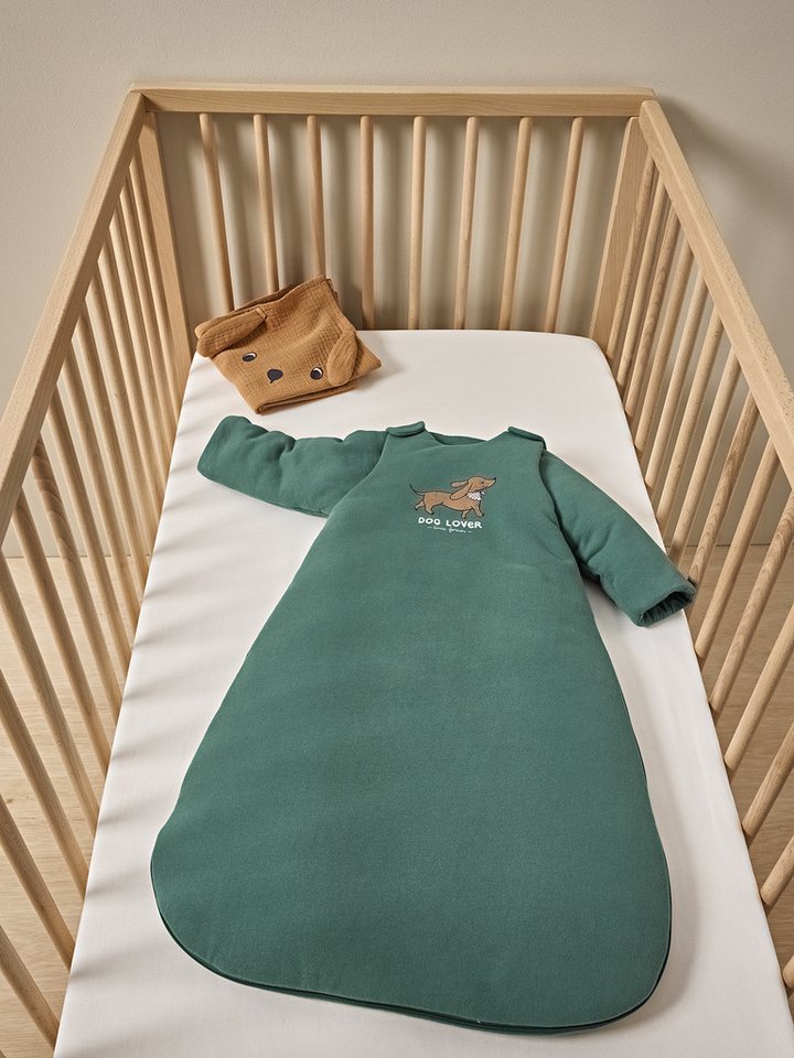 vertbaudet Babyschlafsack Baby Schlafsack DACKEL mit abnehmbaren Ärmeln, Winterschlafsack, 3 TOG Bild 5