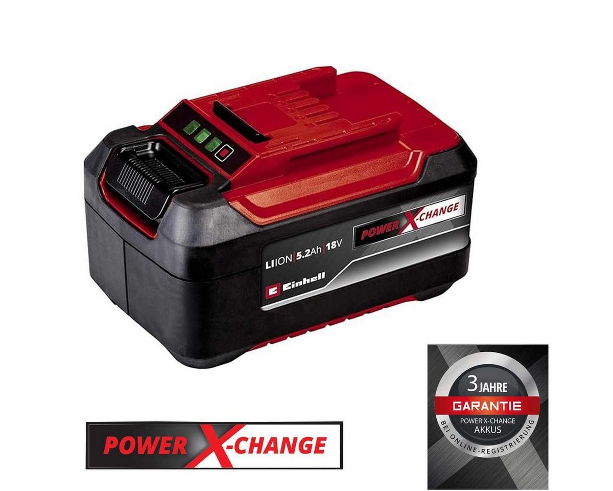 Einhell Einhell Akku Power X-Change (Lithium Ionen Akku, 18 V, 5.2 Ah Zusatz-Akku Bild 3