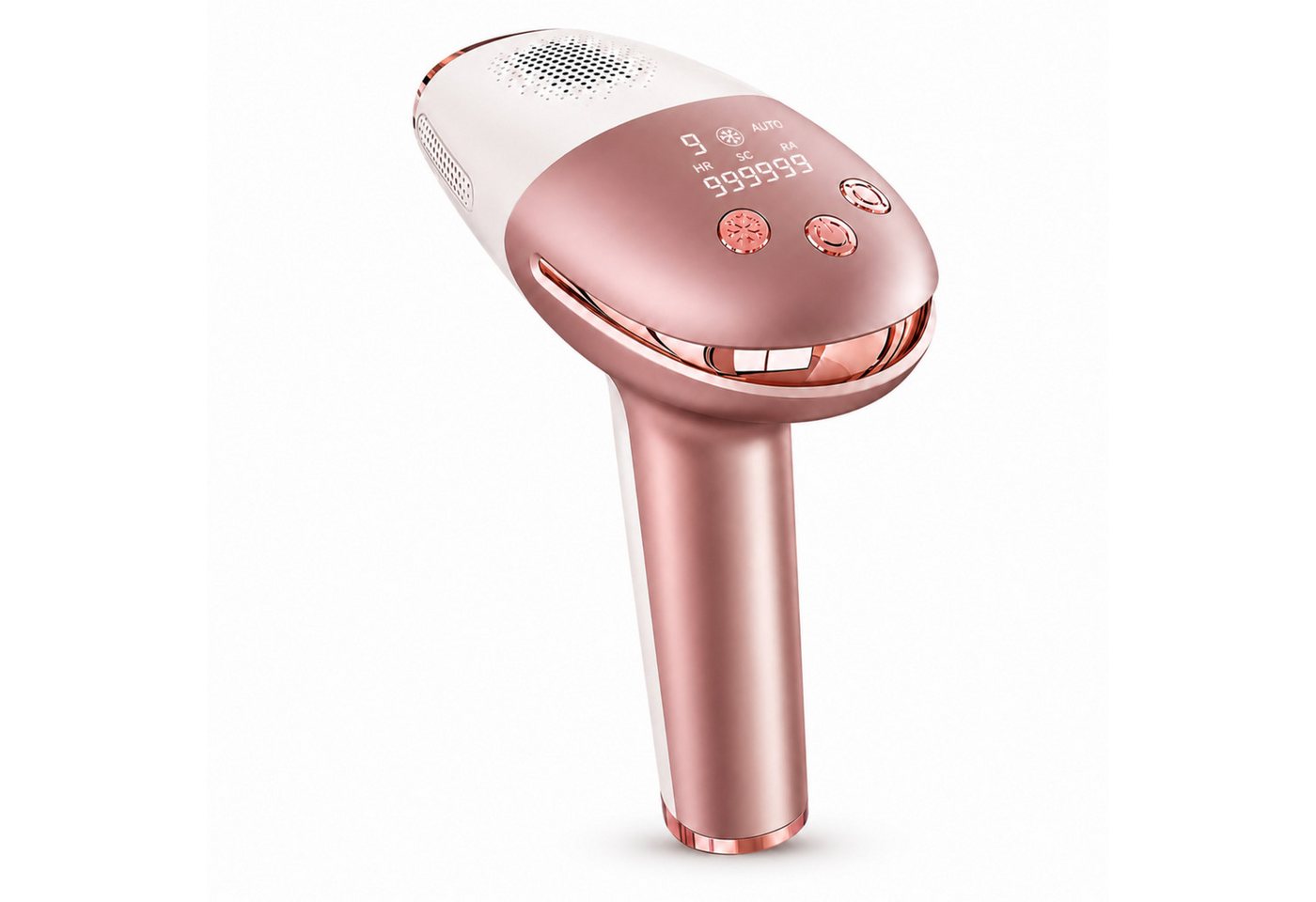 Lalano`S Cosmetics IPL-Haarentferner IceSilk Pro mit Eiskühlfunktion, HR/SC/RA & Auto-Modus, 999.999 Lichtimpulse, 9 Intensitätsstufen