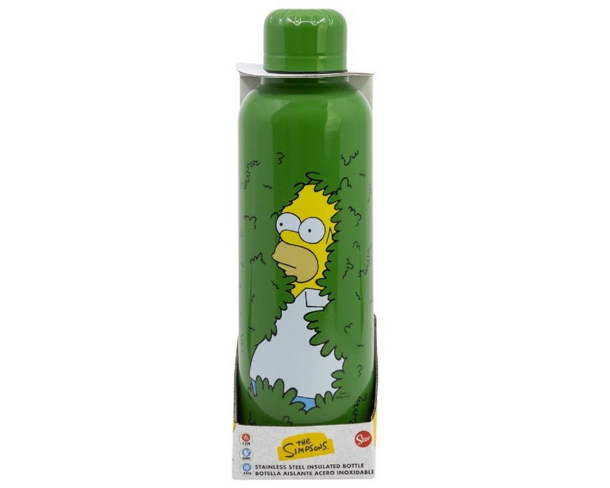The Simpsons Trinkflasche Isolierte Edelstahl Thermotrinkflasche 515 ml, Edelstahl Bild 3