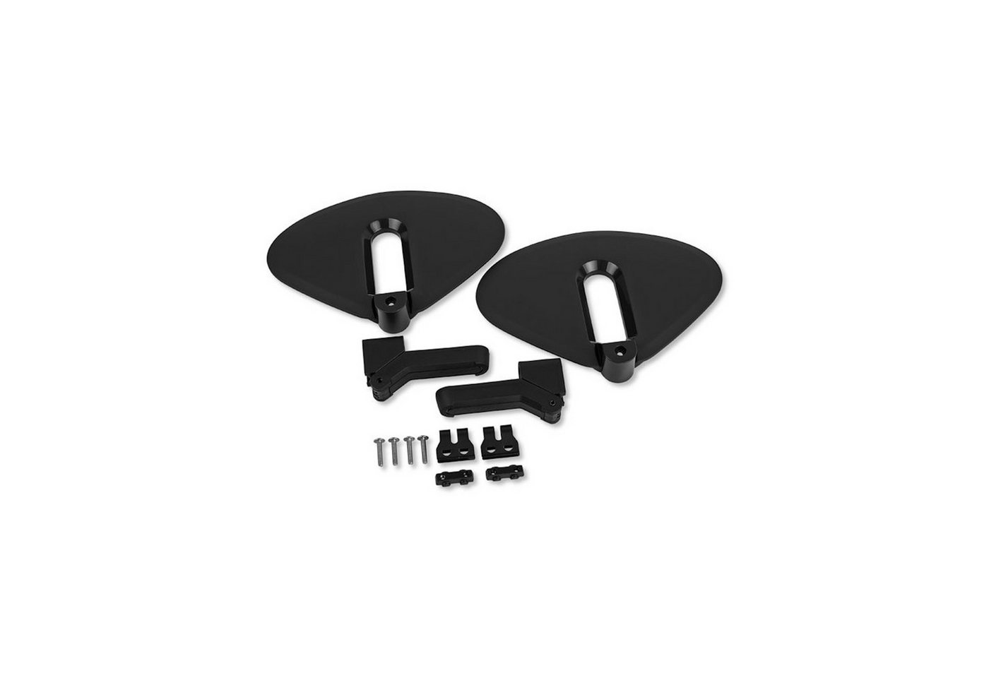 Polisport Fahrradkindersitz Schutzset und Fußrasten 75410212 für Polisport Guppy Junior Bild 2