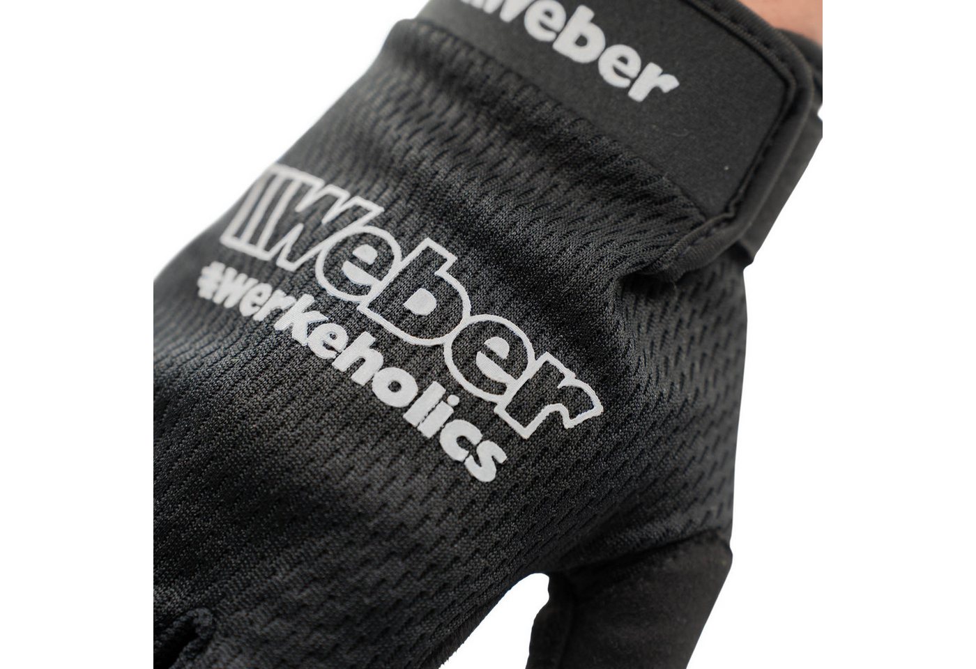 Weber GmbH Fahrradhandschuhe Ultra Lite Motorrad & Fahrrad Handschuhe schwarz mit hervorragendem Grip, ultra-leicht und luftdurchlässig Bild 2