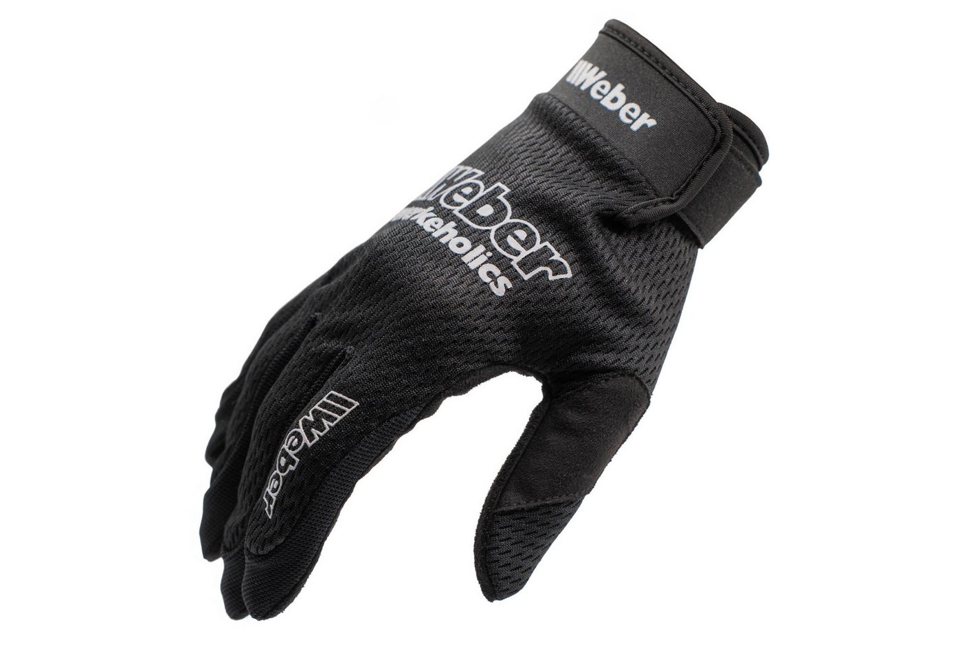 Weber GmbH Fahrradhandschuhe Ultra Lite Motorrad & Fahrrad Handschuhe schwarz mit hervorragendem Grip, ultra-leicht und luftdurchlässig Bild 4