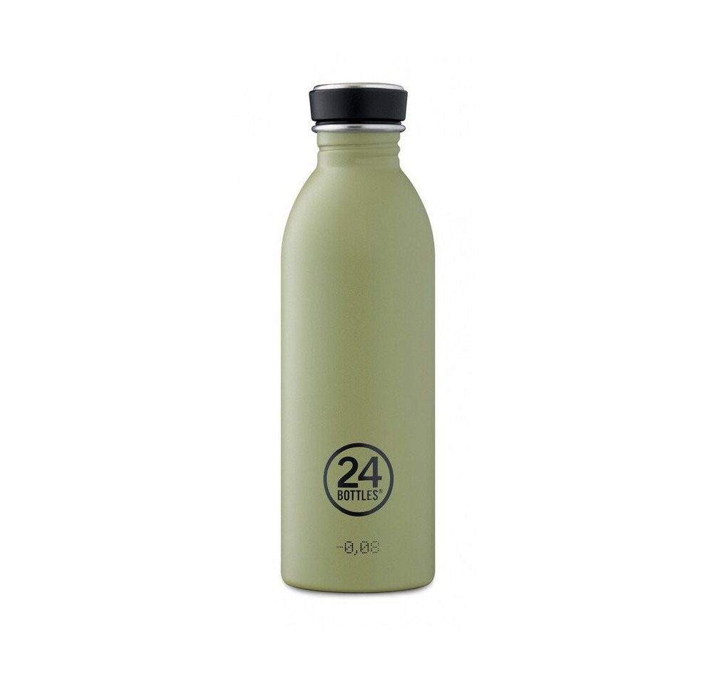 24 Bottles Trinkflasche Trinkflasche 1,0 l Urban Bottle Sage, Trinkflasche, Ø8cm, 18/8 Edelstahl, grün