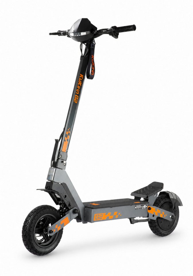 Sinaopus E-Scooter KuKirin G2 E-Scooter 800W 48V 15.6Ah 55km 45km/h 10 Zoll klappbar, Federgabelung Dualfederung LED Display Scheibenbremse IPX4 Akku Bild 4