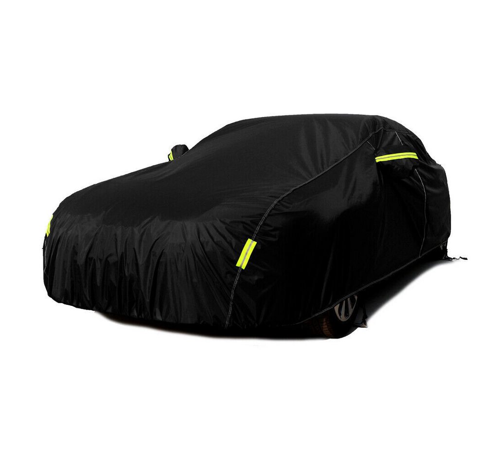 Luckice Hagelschutzplane Autoabdeckung Vollgarage 440x175x150cm, wasserdicht, UV-Schutz (Staubdicht, 190T Polyester, für Limousinen) Bild 3